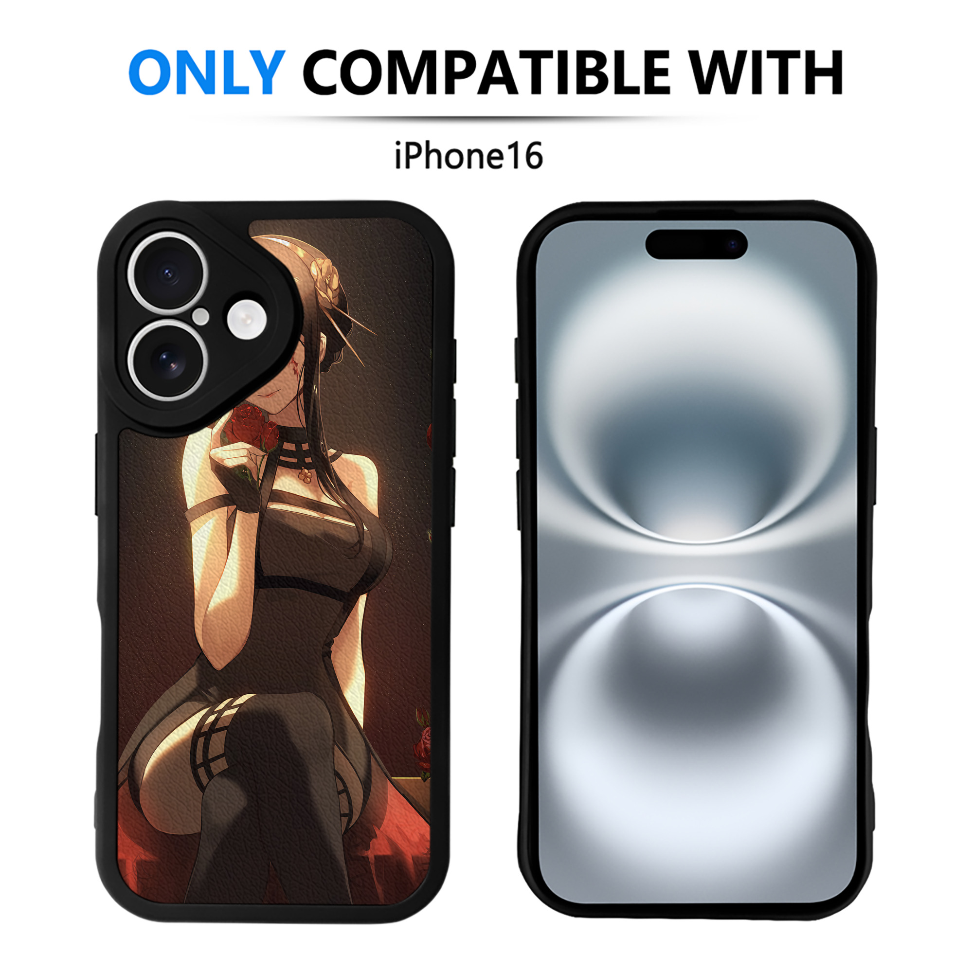 （画像用） SPY×FAMILY间谍家家酒 【iPhone 16シリーズ対応】シリコンスマホケース（レザー調） 材質：シリコン